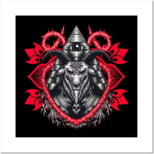 baphomet Posters and Art